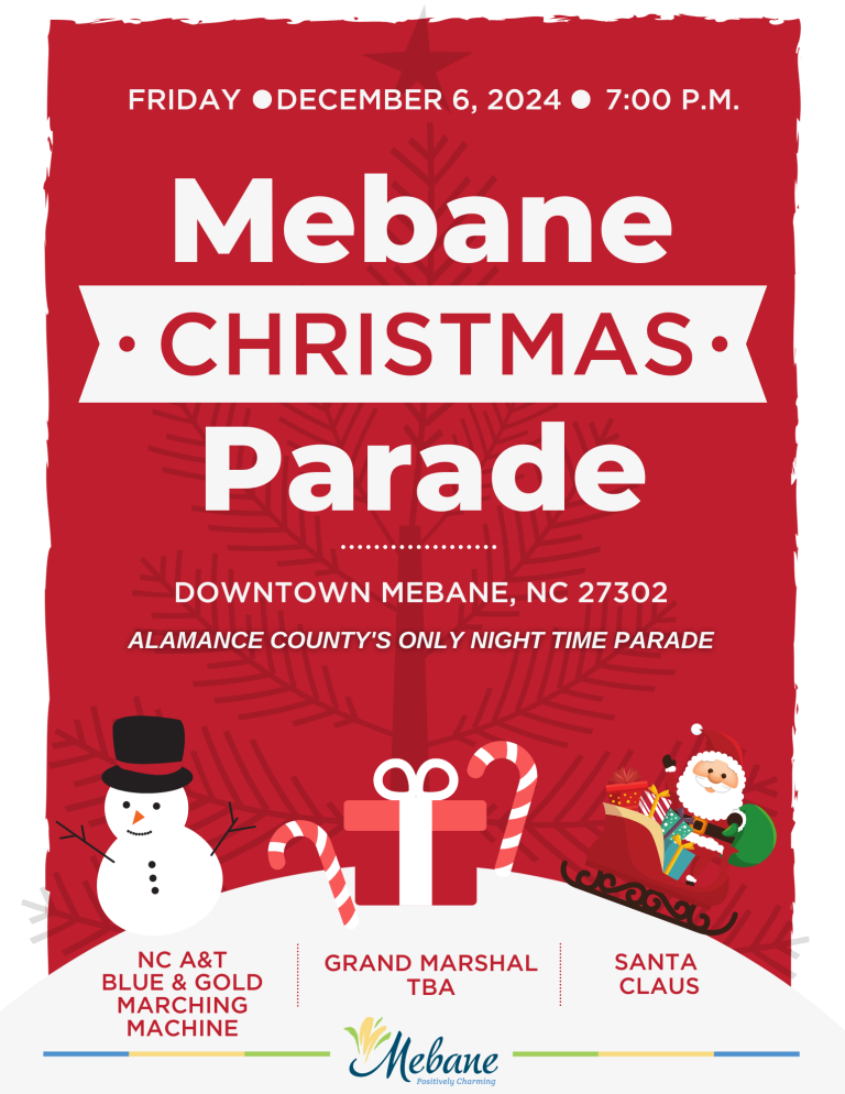 2024 mebane christmas parade flyer 768x994